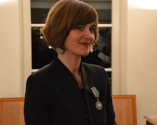Assistant Professor Vanda Mikšić Awarded Knight of the Order of Arts and Letters